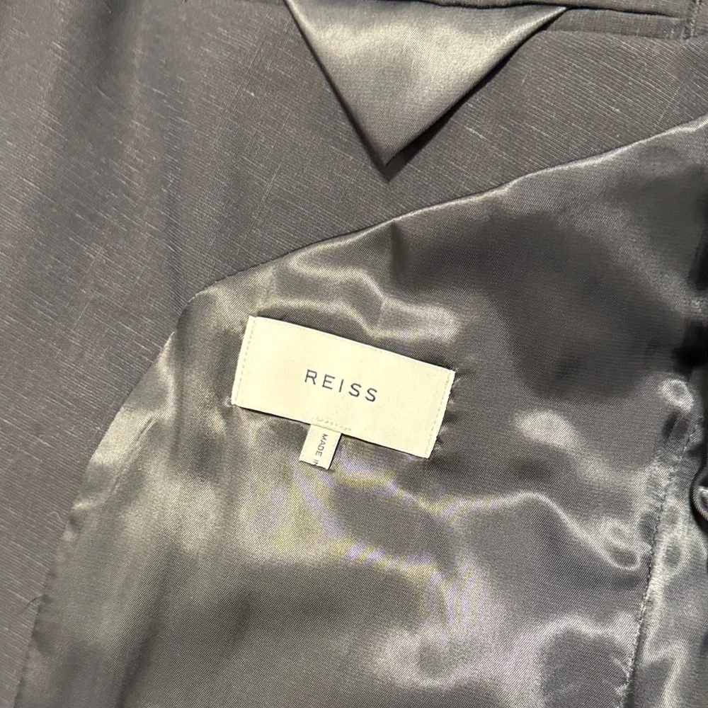 Reiss Midnight Double-Breasted Blazer - Picture 3 of 8